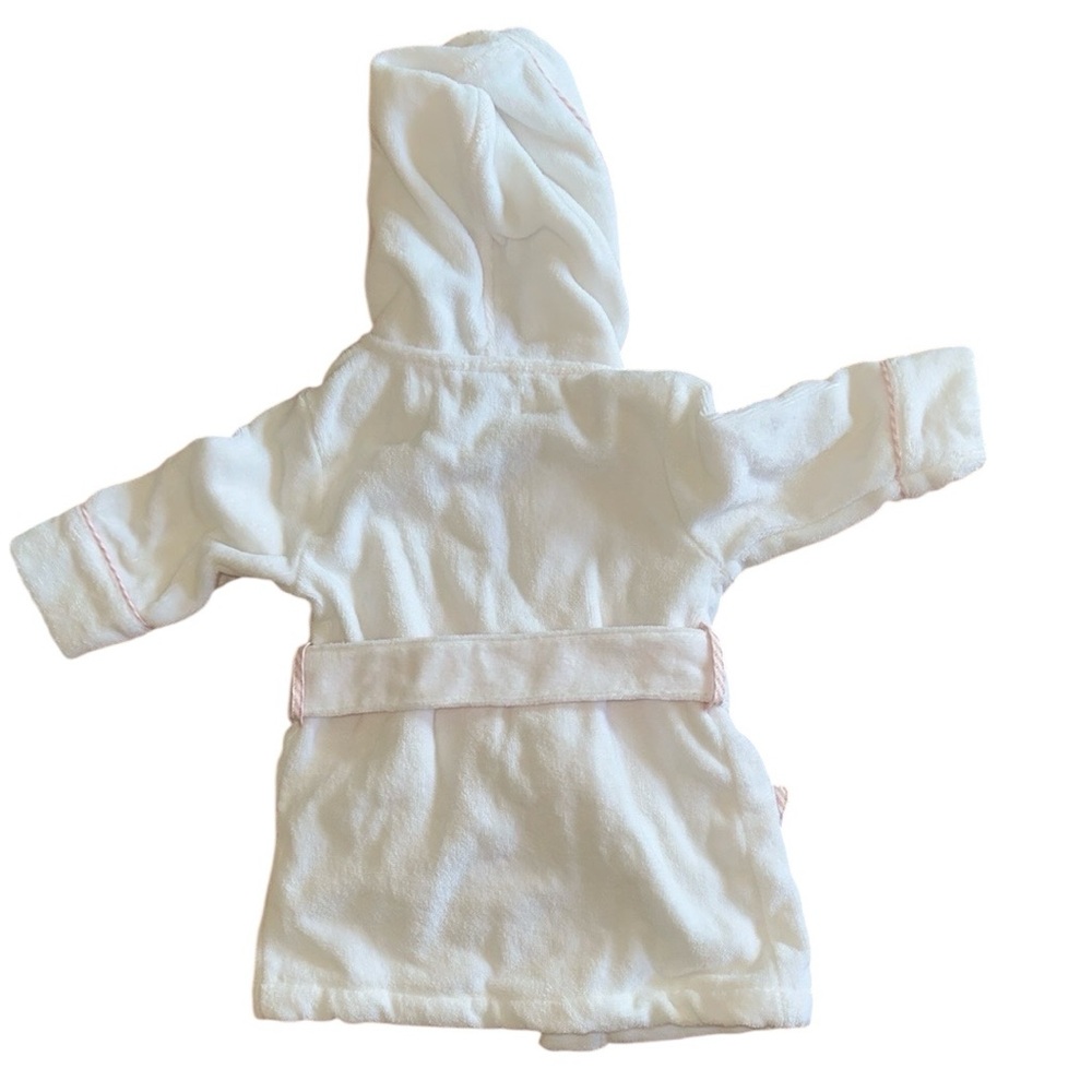 NWOT Ralph Lauren Kids White and Pink 3pc Matching Robe Set, includes box - Picture 7 of 16